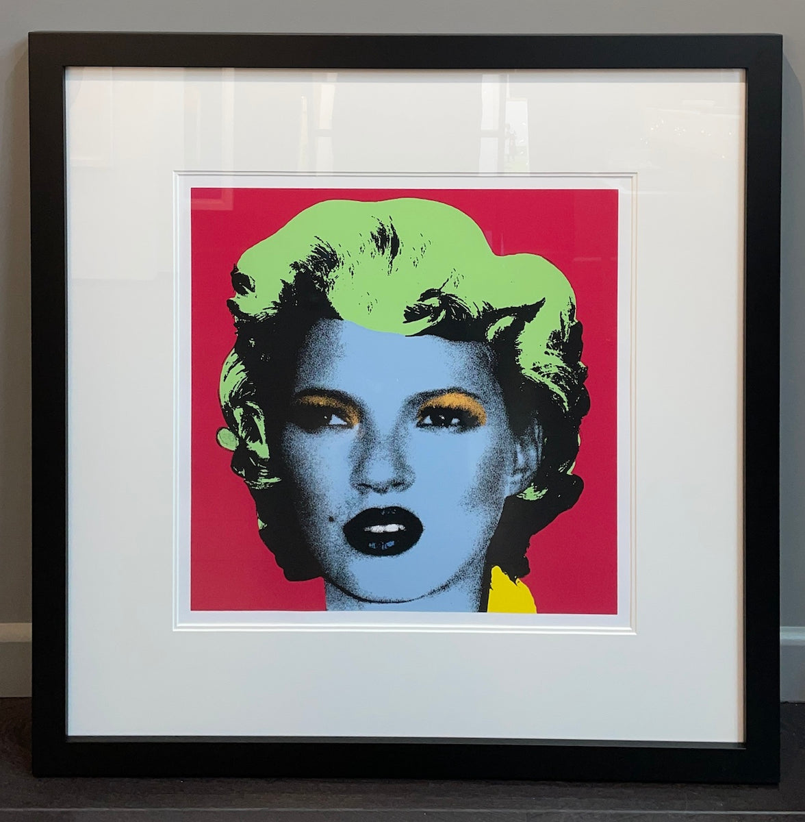 額装済】BANKSY KATE MOSS WCP英国のTheWestCount - 版画