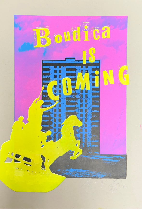 Jamie Reid and James Cauty - 'Boudica Is Coming'