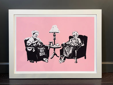 West Country Prince - 'Grannies' Banksy Replica FRAMED TO ORDER