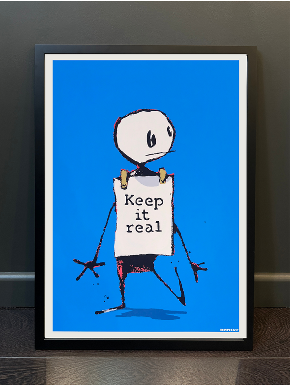 West Country Prince - 'Keep It Real' Banksy Replica PRINT ONLY