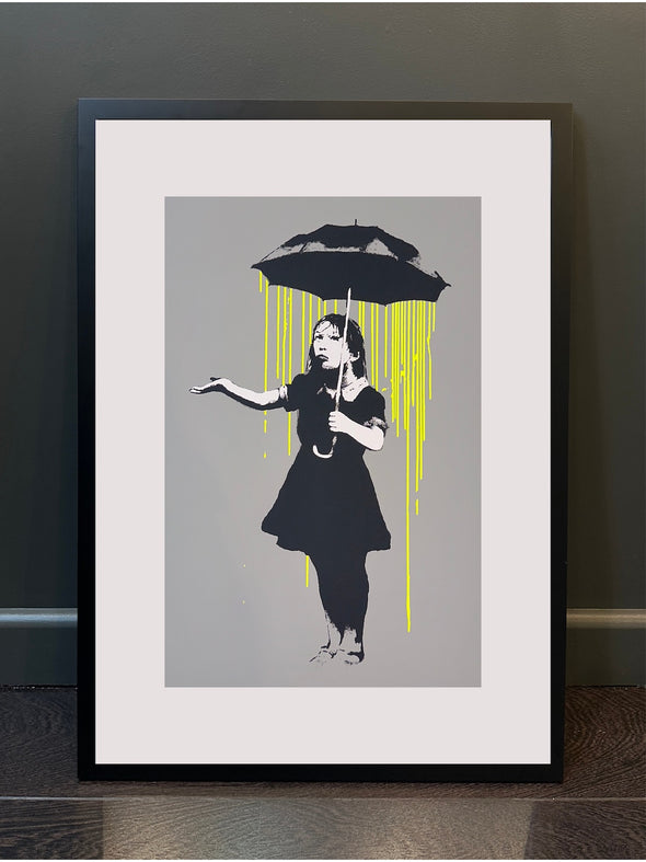 West Country Prince - 'Nola' (Fluorescent Rain) Banksy Replica PRINT ONLY