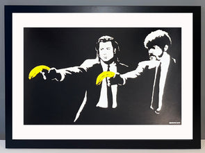 West Country Prince - 'Pulp Fiction' Banksy Replica FRAMED TO ORDER