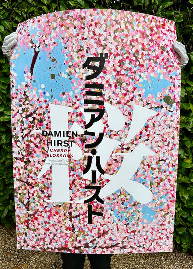 Damien Hirst - 'Cherry Blossoms Poster Tokyo Exhibition Ver B1 Cartier 1'