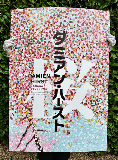 Damien Hirst - 'Cherry Blossoms Poster Tokyo Exhibition Ver B1 Cartier 2'