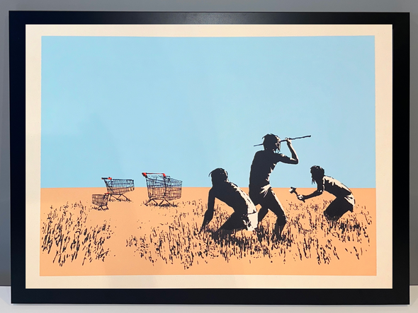 West Country Prince - 'Trolley Hunters' Banksy Replica PRINT ONLY