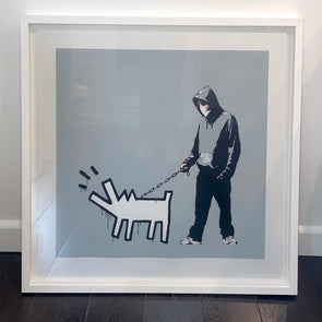 West Country Prince - 'Choose Your Weapon' (Grey) Banksy Replica